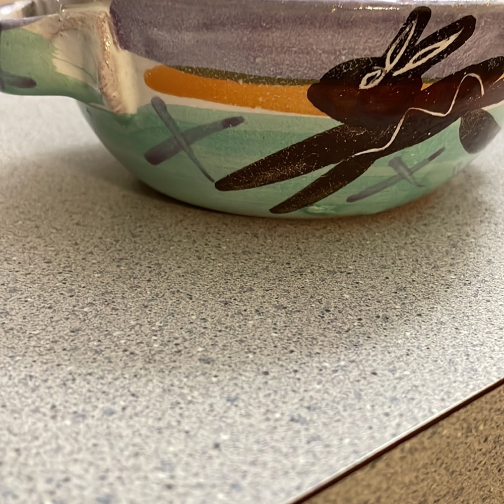Hand made pottery bowl - Picture 3 of 9